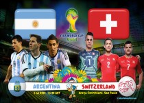 آرژانتین با شکست سوئیس، به مرحله یک چهارم نهایی صعود کرد