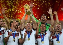 فیلم و تصاویر مراسم اهدای جام به آلمان