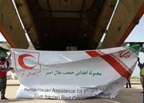 ارسال اولين محموله كمك‌هاي هلال احمر جمهوري اسلامي ايران به قاهره
