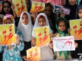 کودکان زاهدانی در حمایت از کودکان غزه تجمع کردند/تصاویر