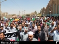 راهپیمایی با شکوه مردم زاهدان برای اعلام همبستگی با مردم غزه