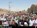 راهپیمایی با شکوه مردم زاهدان برای اعلام همبستگی با مردم غزه