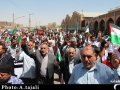 راهپیمایی با شکوه مردم زاهدان برای اعلام همبستگی با مردم غزه