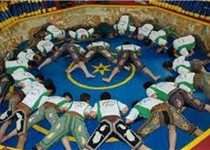 برگزاری جشن گلریزان برای حمایت از مردم غزه در زاهدان