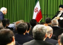 رهبر معظم انقلاب در دیدار وزیر امور خارجه، سفیران و مسئولان نمایندگیهای ایران در خارج از کشور