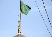 آیین تعویض پرچم حرم مطهر امام رضا (ع) + تصاویر