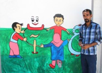 زیبا سازی مدارس  زاهدان برای استقبال از مهر