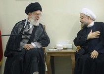 دیدار رئیس جمهور با رهبر معظم انقلاب اسلامی در آستانه سفر به نیویورک