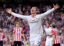 شام کریس رونالدو در کنار همسر پس از هت تریک + عکس