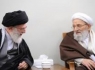 رهبر معظم انقلاب به منظور اقامه نماز بر پیکر آیت‌الله مهدوی کنی وارد دانشگاه تهران شدند