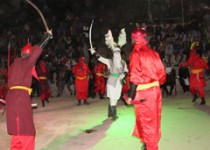 نمایش تعزیه واقعه عاشورا در زاهدان +تصاویر