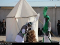 نمایش تعزیه واقعه عاشورا و خیمه سوزان در زاهدان +تصاویر