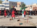 نمایش تعزیه واقعه عاشورا و خیمه سوزان در زاهدان +تصاویر