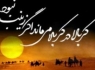 وقتی امام زمان(عج) حرم عمه اشان را جاروب می کنند