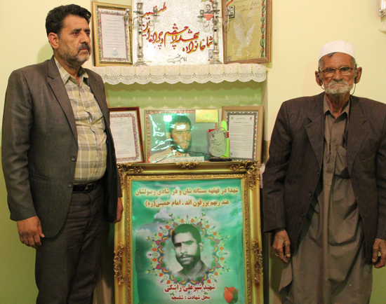 پدر و برادر شهید شیرعلی راشکی