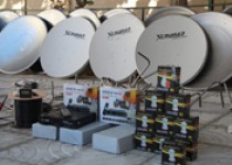 کشف محموله بزرگ دیش های ماهواره در کنار مسجد مکی+تصاویر