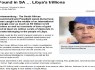 انتقال گنج قذافی با 62 هواپیما +عکس