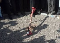 کلنگ زنی مدرسه ۶ کلاسه در بخش مرزی آشار شهرستان مهرستان