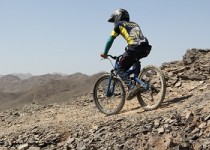 مسابقات دوچرخه‌سواری کوهستان‌ در زاهدان برگزار شد