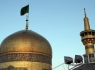 آیین تعویض پرچم گنبد منور امام رضا علیه السلام + تصاویر