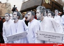 گزارش تصویری/مردان سفید پوش