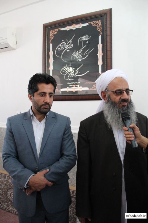 دیدار هیاتهای ورزشی با امام جمعه اهل سنت زاهدان/تصاویر