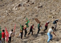 همایش پیاده روی و کوهنوری بسیجیان در زاهدان برگزار شد