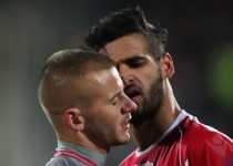 صحنه جنجالی بازی پرسپولیس و لخویا!/عکس