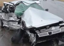 انحراف به چپ سواری پژو سه کشته در محور زاهدان- میرجاوه بر جای گذاشت