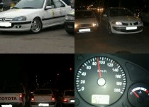 تب ماشین‌بازی در خیابان دانشگاه زاهدان