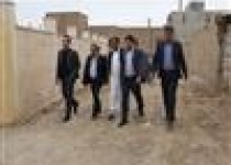 بازدید معاون شرکت عمران و بهسازی شهری ایران از حاشیه‌ی شهر زاهدان