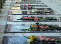 غبارروبی و عطر افشانی مزار شهدای زاهدان