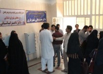 تجمع اعتراض آمیز فارغ التحصیلان جهاد کشاورزی مقابل دفتر نمایندگان زاهدان+ تصاویر