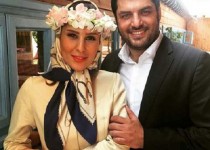 "ازدواج سام درخشانی"با عسل خانم + تصاویر