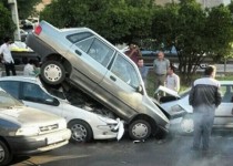 تصادف خودروهای لوکس