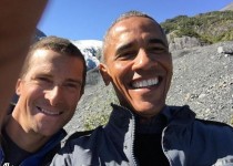 اوباما پس مانده غذای خرس ها را خورد