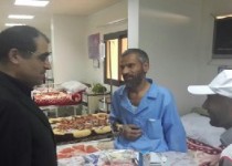 عیادت وزیر بهداشت از مصدومان حادثه منا در بیمارستان مکه + تصاویر