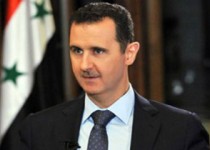 بشار اسد در پیام‌های جداگانه‌ای حادثه منارا به مقام معظم رهبری ورئیس جمهور تسلیت گفت