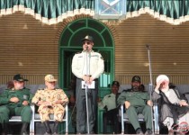 گزارش تصویری/ برگزاری صبحگاه مشترک یگان های نظامی و انتظامی در زاهدان