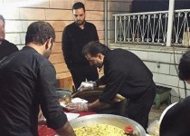 نذری پزان احسان علیخانی و گروه «ماه عسل» + عکس