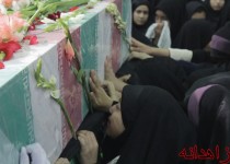 مراسم تشییع و تدفین یک تن از شهدای گمنام دوران دفاع مقدس در زاهدان+ تصاویر