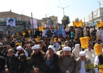 مسئولین و علمای شیعه و سنی زاهدان در راهپیمایی روز 13 آبان چه گفتند؟