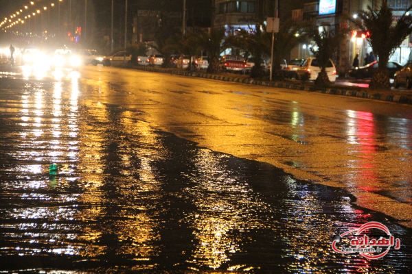 گزارش تصویری/ بارش اولین بارش زمستانی در زاهدان