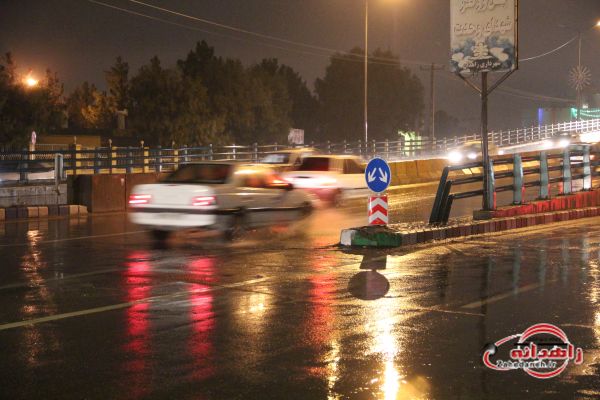 گزارش تصویری/ بارش اولین بارش زمستانی در زاهدان