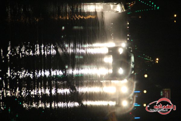 گزارش تصویری/ بارش اولین بارش زمستانی در زاهدان