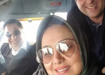 بهنوش بختیاری در کابین خلبانی+عکس