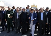 تصاویر/رئیس جمهور در عسلویه