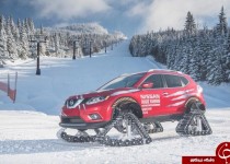 طراحی خودرویی با چرخ های تانک! +تصاویر