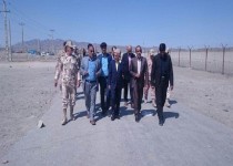 بازدید رییس اداره قاچاق کالا و ارز وزارت کشور از بازارچه مرزی میرجاوه