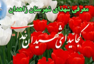 شهدای شهرستان زاهدان + تصاویر